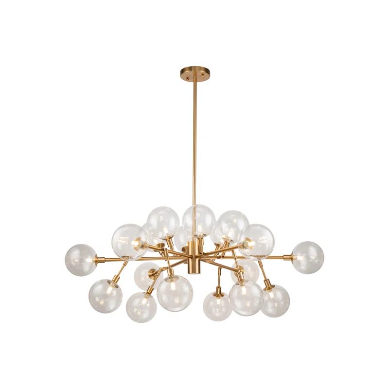Baldwin 18 - Light Sputnik Sphere Chandelier