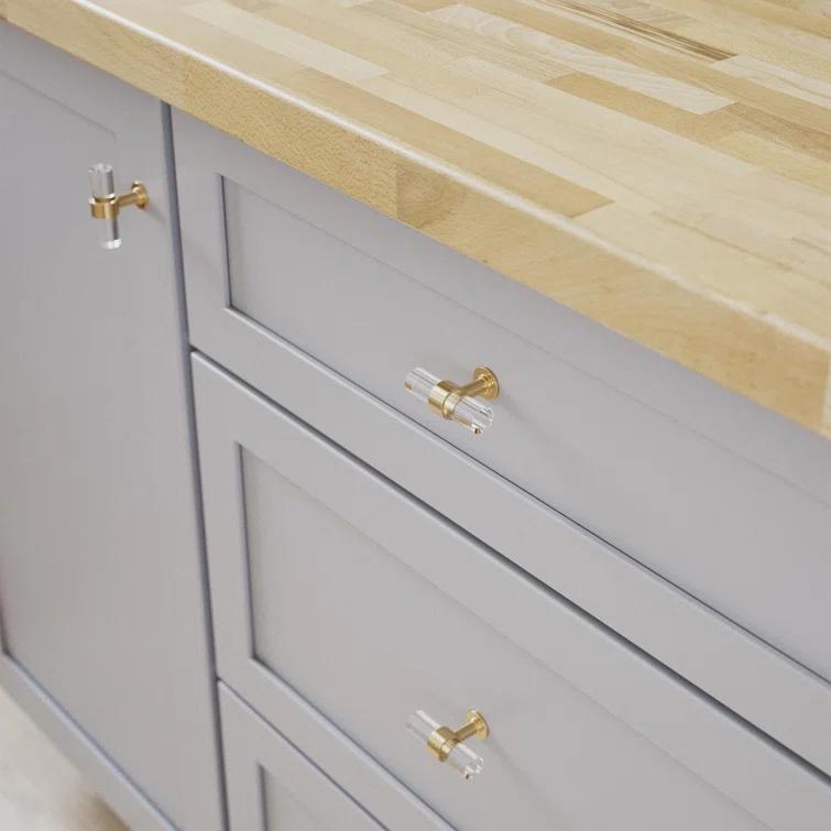 Franklin Brass Acrylic Bar Knob Multipack (Set of 5)