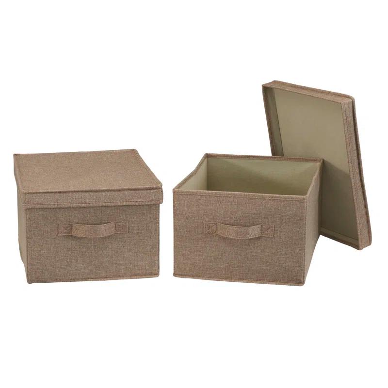 Household Essentials Household Essentials Fabric Bin (Set of 2)