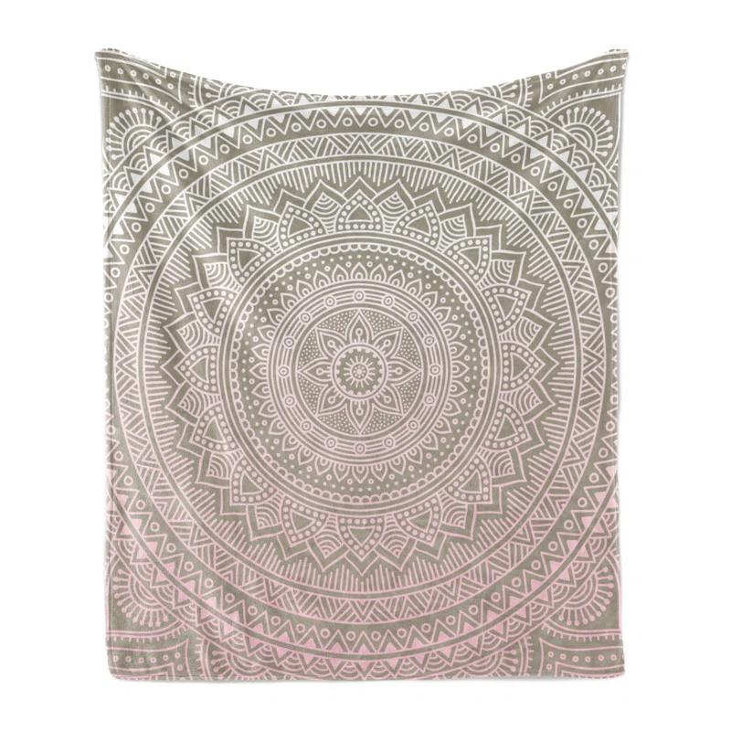 Ambesonne Hand Woven Throw Blanket
