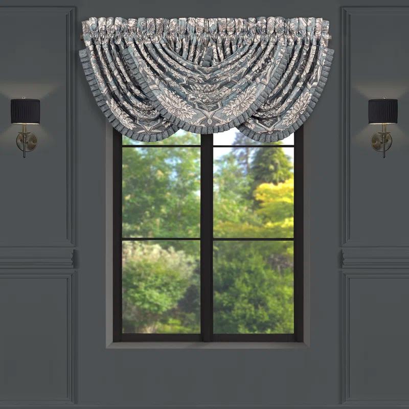 Five Queens Court Woodmere Window Waterfall Valance