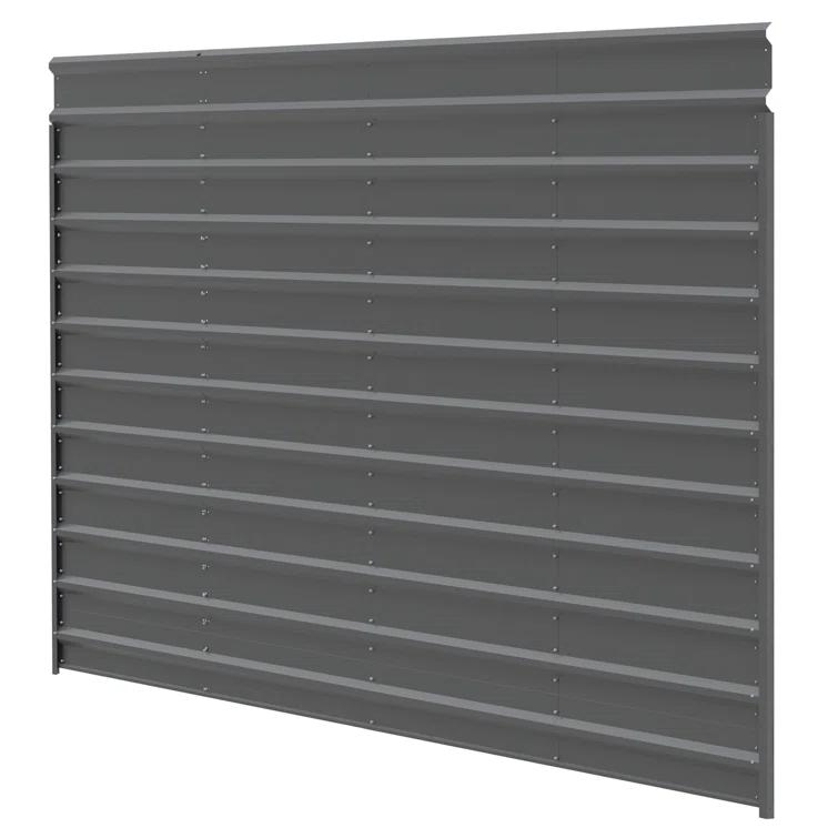Arrow Arrow Black Metal Side Wall for Canopy