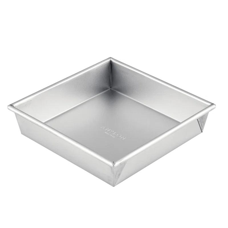 Anolon Pro-Bake Bakeware Aluminized Steel Baking Pan Set, 6-Piece, Silver