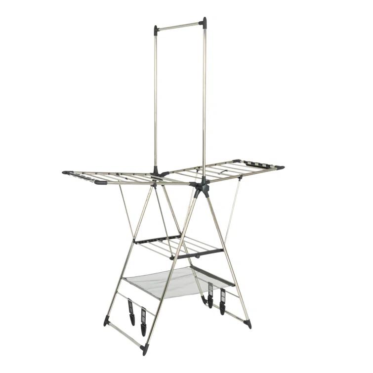 Household Essentials Steel Foldable Standard Drying Rack