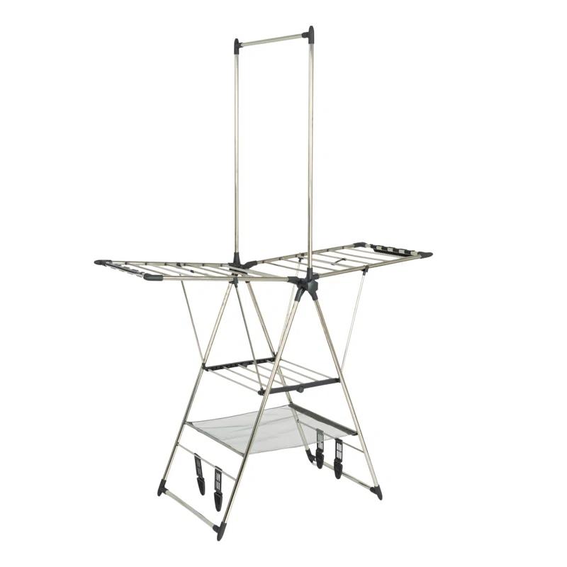 Household Essentials Steel Foldable Standard Drying Rack