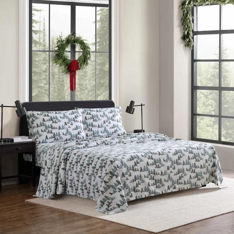 Eddie Bauer Arcadia Cozy Cotton Flannel Sheet Sets