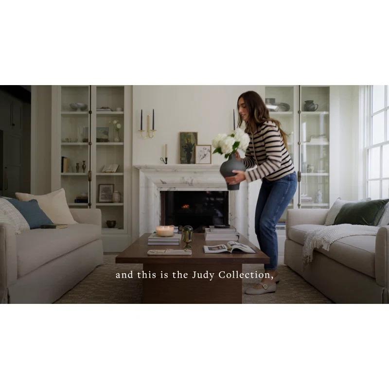 Judy I Jute-Blend Rug by Chris Loves Julia x Loloi - Natural and Cream / 7'9" x 9'9"