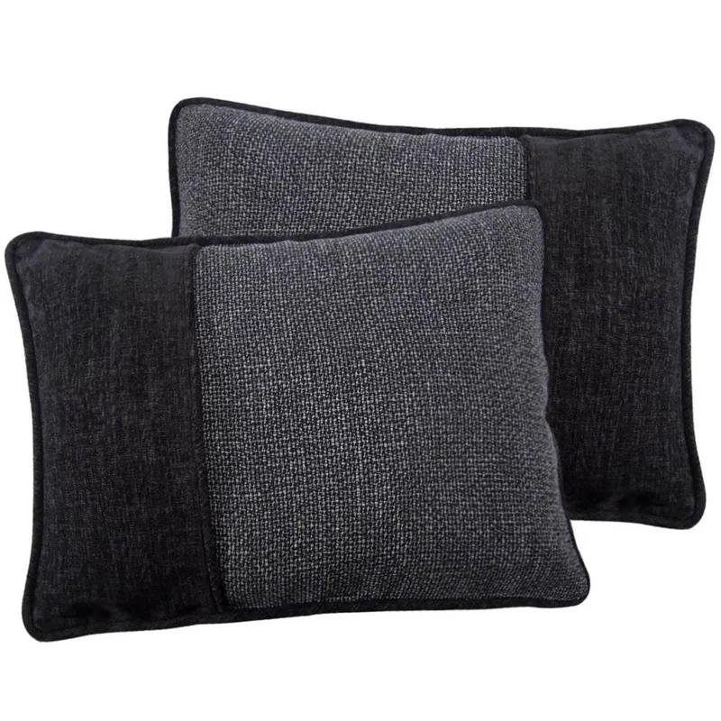 Hamilton Gray Chenille Traditional Modern Rustic 4 Piece Comforter Set