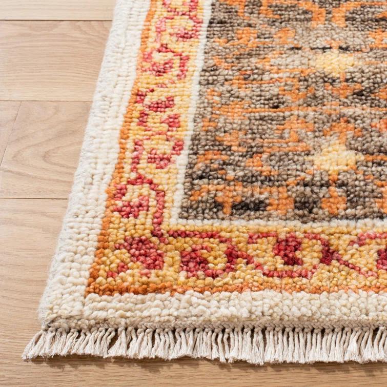 Safavieh Hand Knotted 80% Wool And 20% Cotton Southwestern Rug