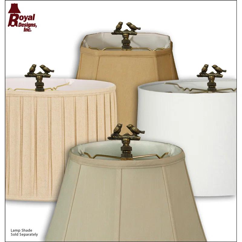 Royal Designs F-5034AB-1 Birds on Tree Branch Lamp Finial