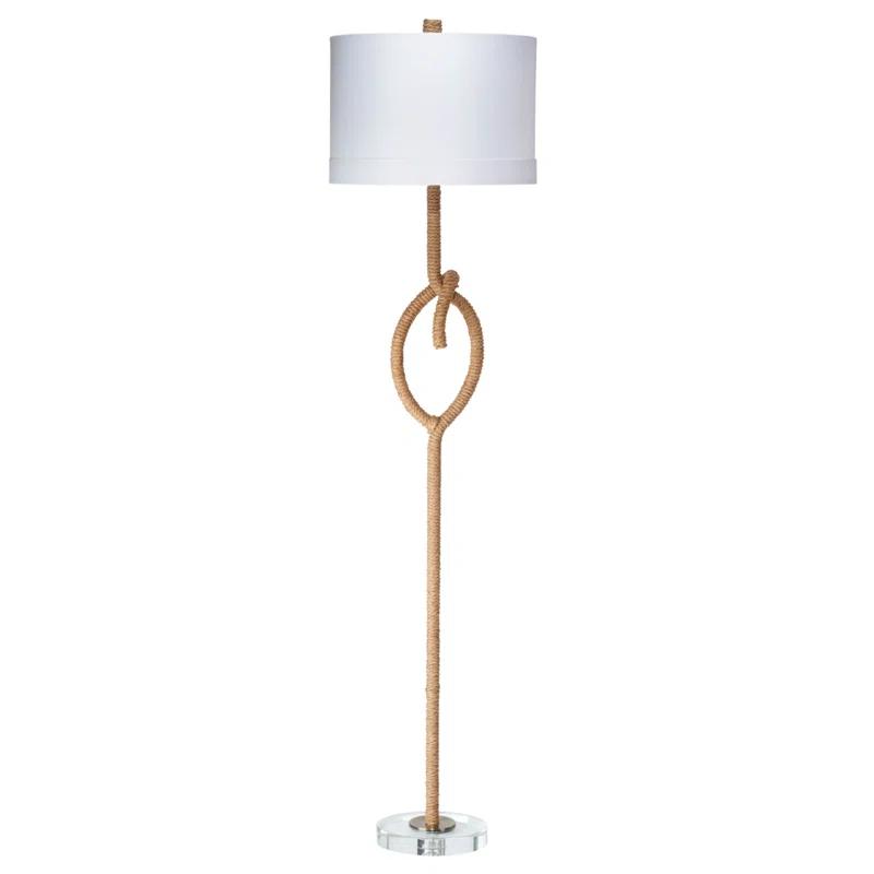70'' Natural/Clear Novelty Floor Lamp