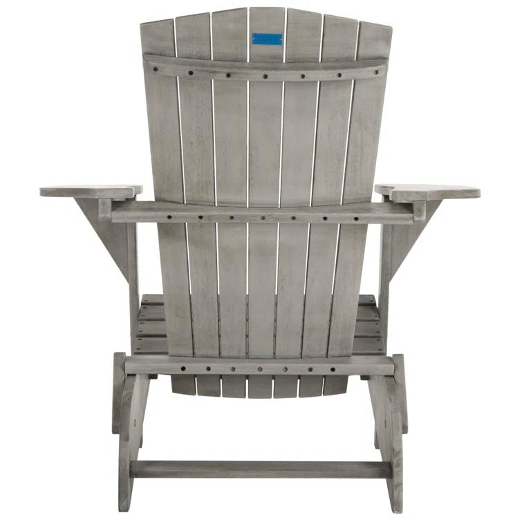 Highland Dunes Boonville Solid Wood Adirondack Chair (Set of 2)