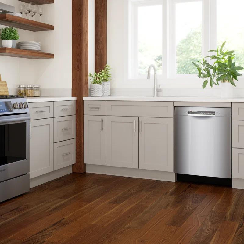 Bosch SGE53C55UC 300 Series 24" ADA Front Control Smart Built-In Dishwasher with Home Connect and 46 Dba