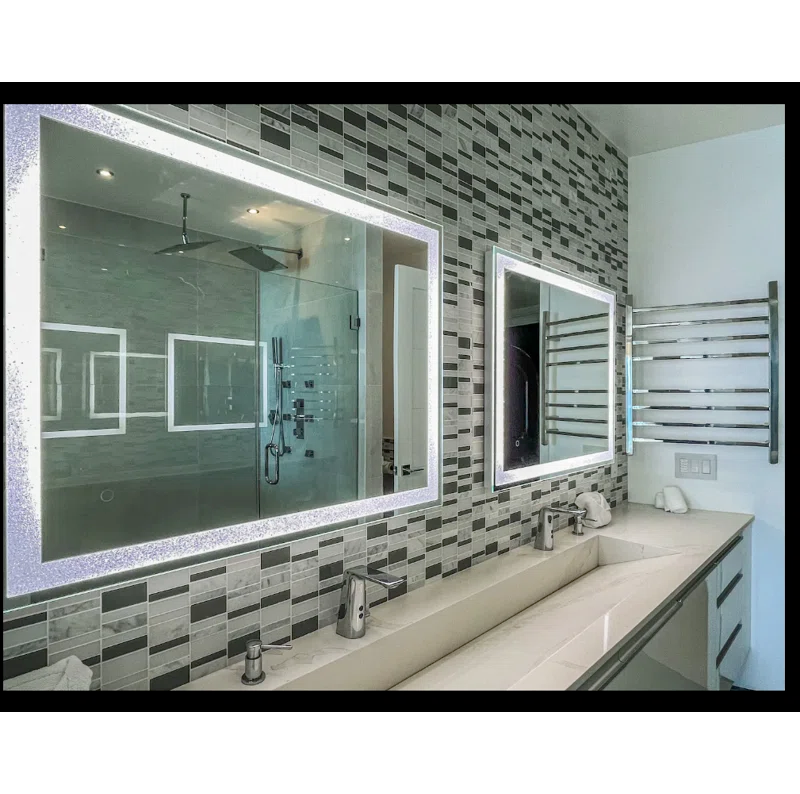 Glass LED Wall Mirror