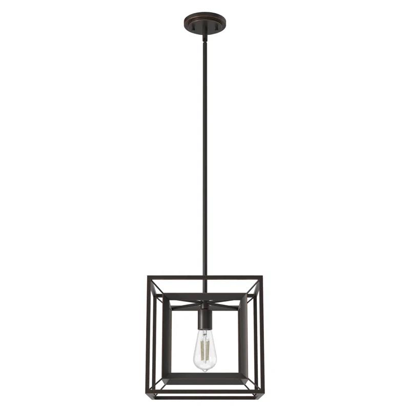 Hunter Fan Doherty Convertible 1 - Light Pendant 12 Inch Ceiling Light Fixture