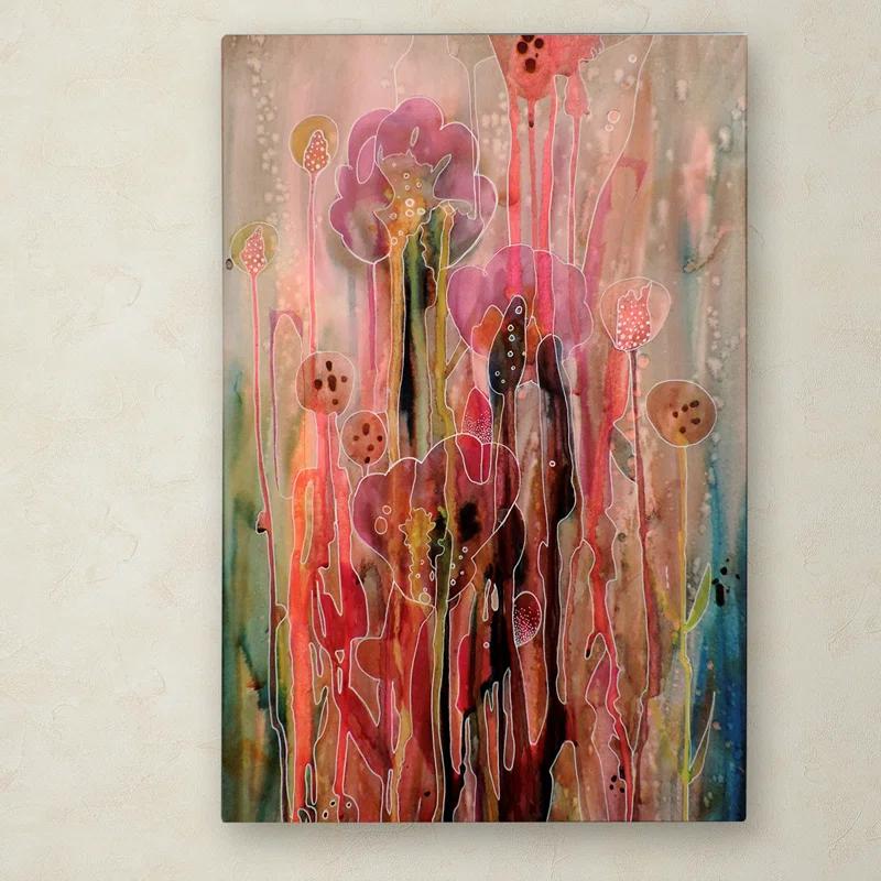 Trademark Fine Art Sylvie Demers " Chercher La Lumiere " by Sylvie Demers Painting Print