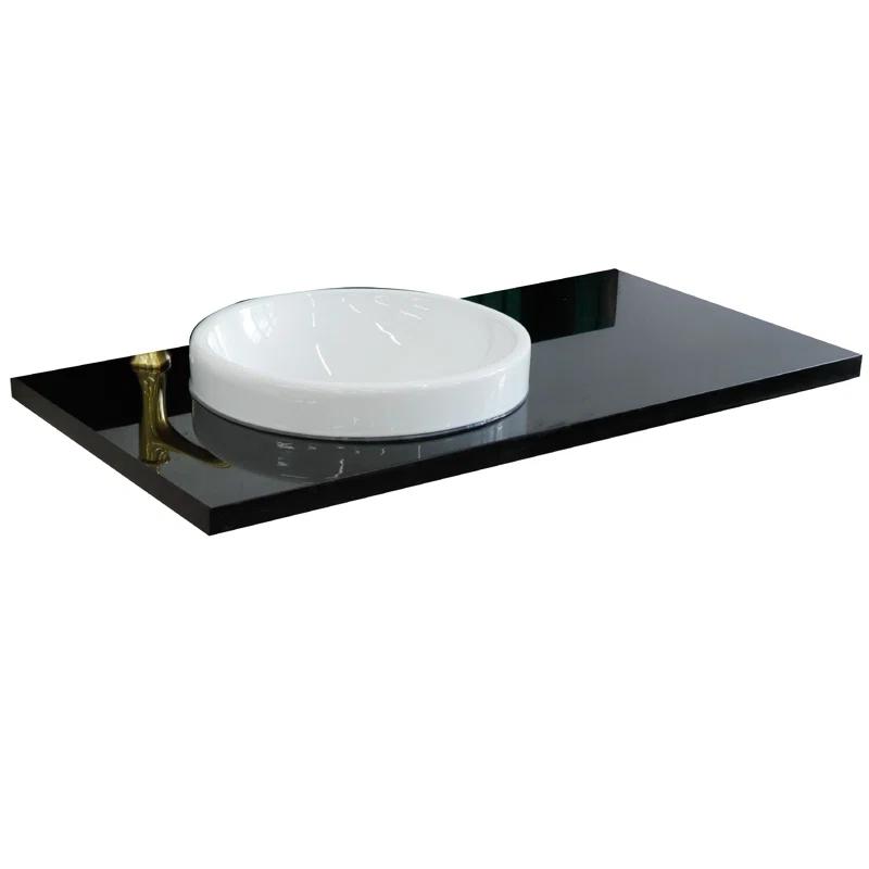 Bellaterra Home 43'' Single Bathroom Vanity Top with Sink