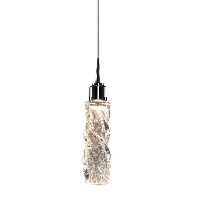 Bruck Lighting Aria 1 - Light Chrome LED Pendant