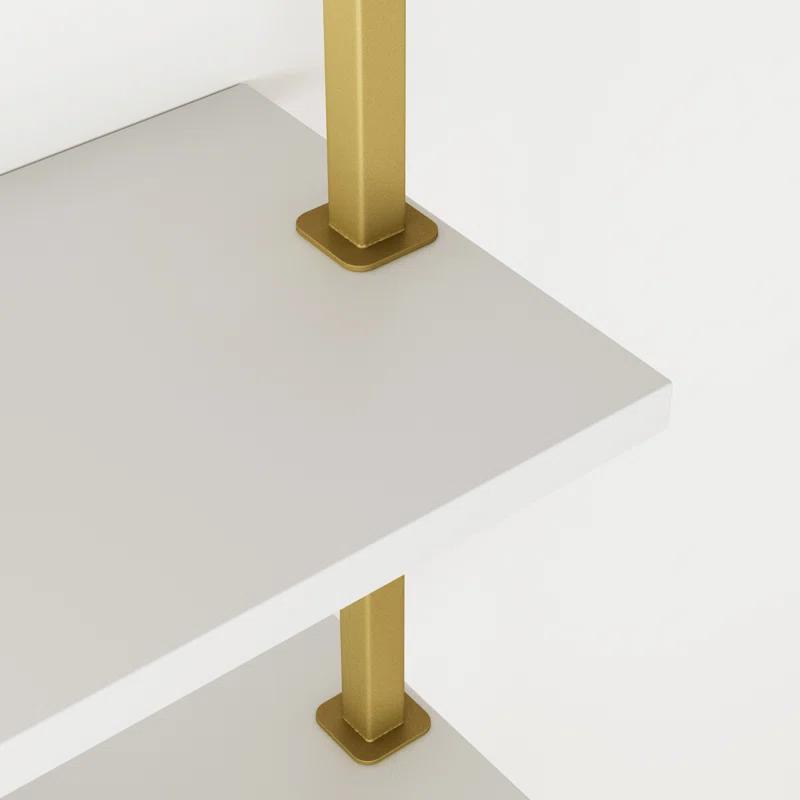 Nathan James Floating Bookcase