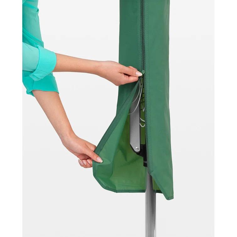 Brabantia Brabantia Lift-O-Matic Outdoor Clothesline 197 Feet (60m) of Drying Space, with Metal Ground Spike and Protective Cover
