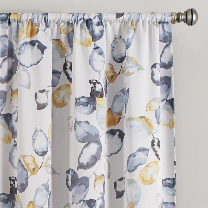 Eclipse Paige Polyester Room Darkening Curtain Single Panel