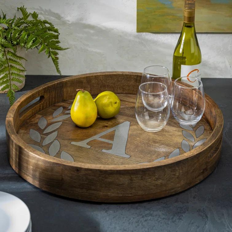 The GG Collection Solid Wood Tray