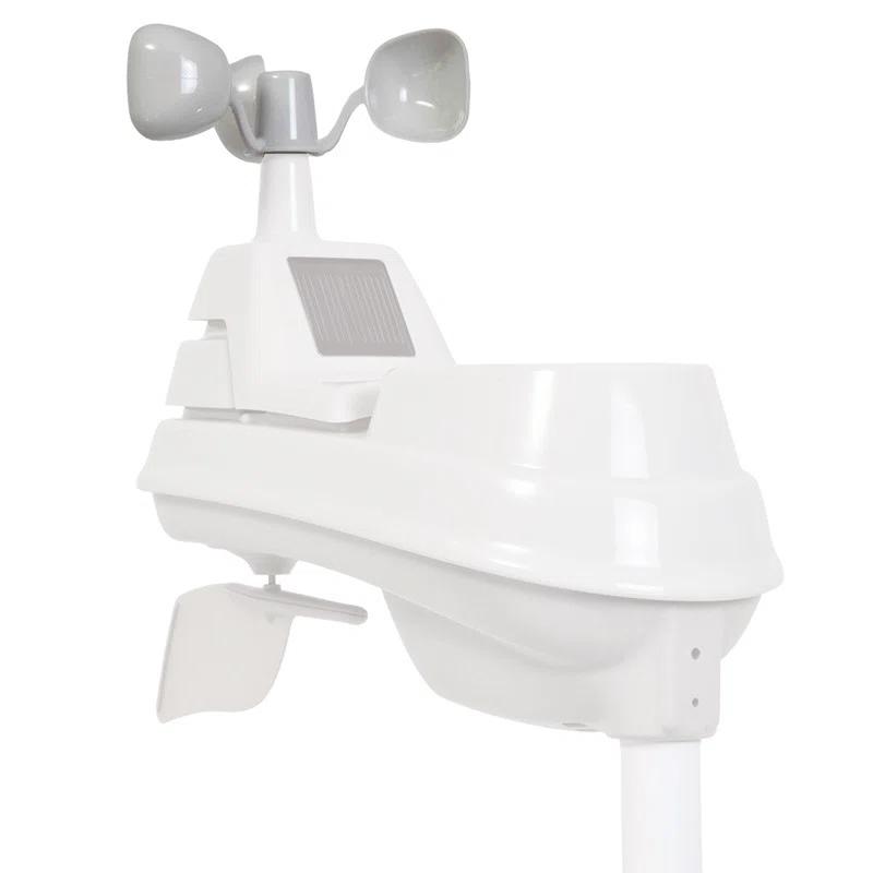 AcuRite AcuRite Iris (5-in-1) Home Weather Station with Direct-to-Wi-Fi Wireless Display and Alerts for Remote Monitoring Indoor/Outdoor Temperature and Humidity with Wind Speed/Direction (01544M)