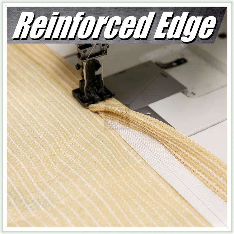 ColourTree Colourtree Sun Shade Sail Rectangle Canopy Fabric Cloth Screen, Water Permeable & UV Block UPF50