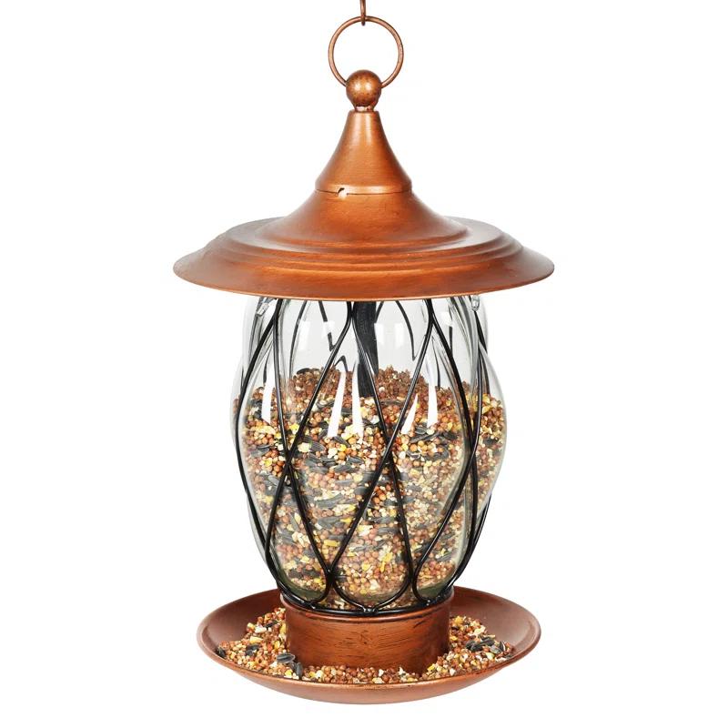Exhart Exhart Solar Bird Feeder, 8.66 by 14.96 Inches