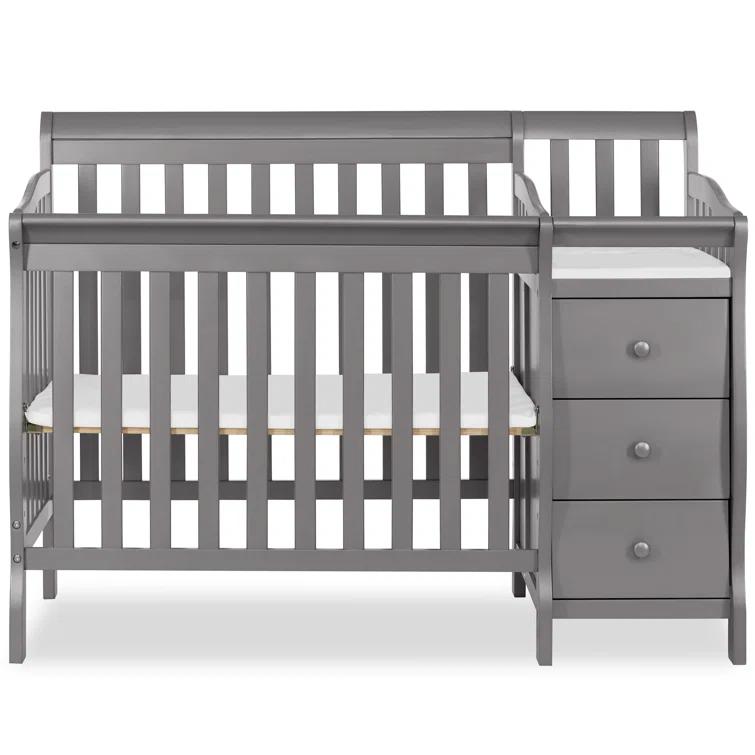 Dream On Me Jayden 4-in-1 Mini Convertible Crib and Changer