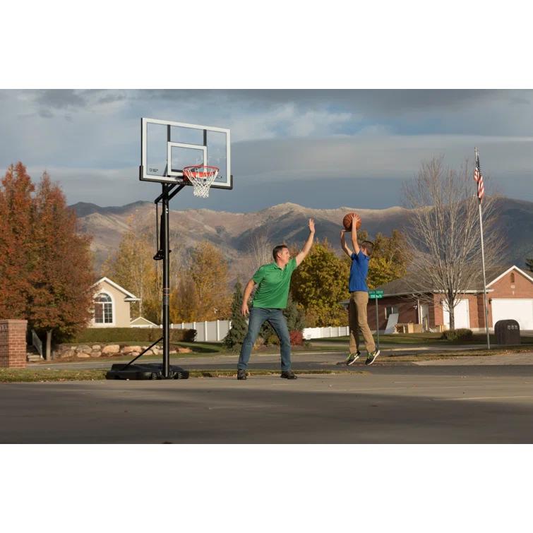 Lifetime Lifetime Height Adjustable Portable Basketball Hoop (54" Polycarbonate Backboard)