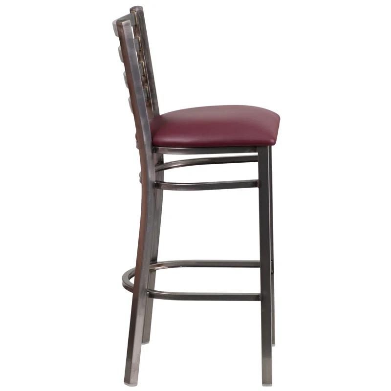 Flash Furniture Brixton Hercules Series Ladder Back Metal Restaurant Barstools