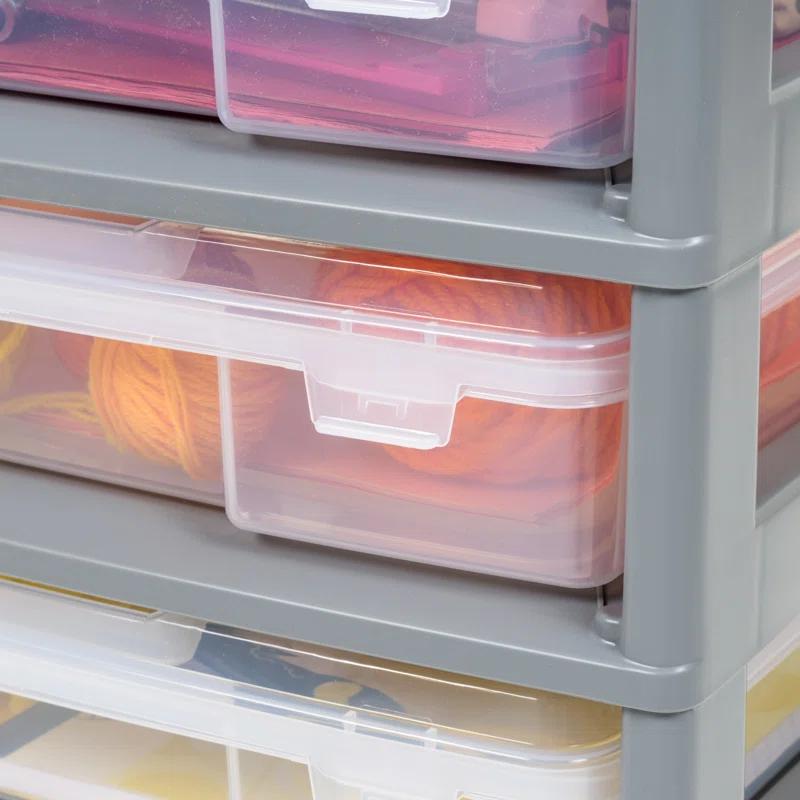 IRIS USA, Inc. Drawer Plastic Storage Chest with Casters