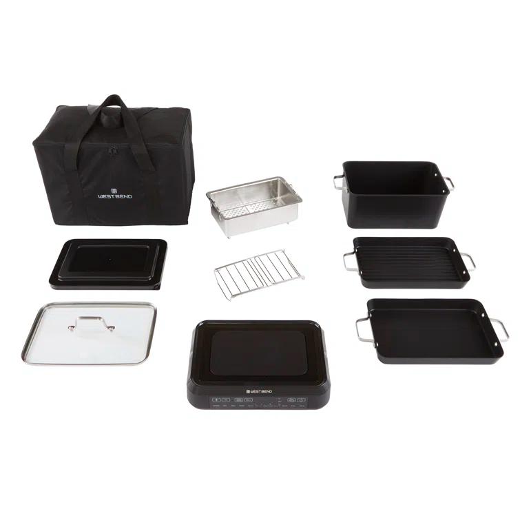 West Bend West Bend Versatility Cooker Plus, 6 Qt., In Black