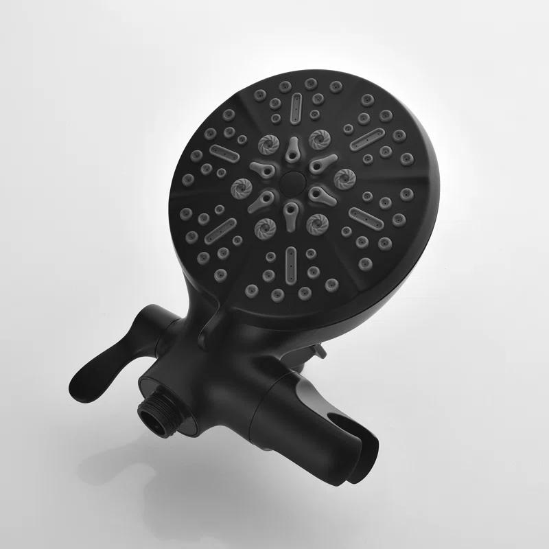 RBROHANT JK0192 High Pressure 7-Way Shower Head Combo, Hand Held Shower & Rain Shower Separately or Together with Rough-in Valve