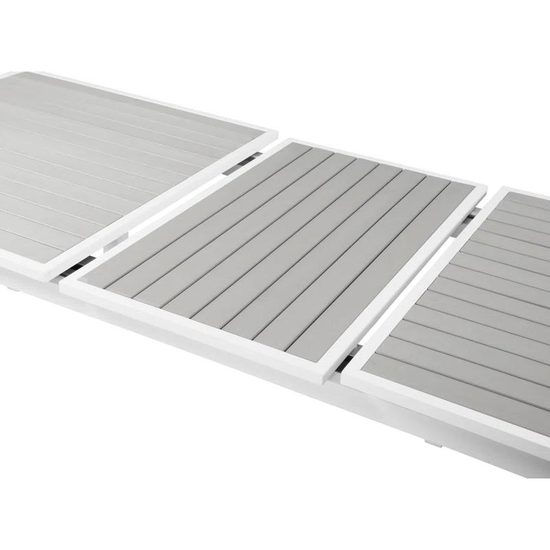 Wade Logan® Noonan Extendable Rectangular Outdoor Dining Table