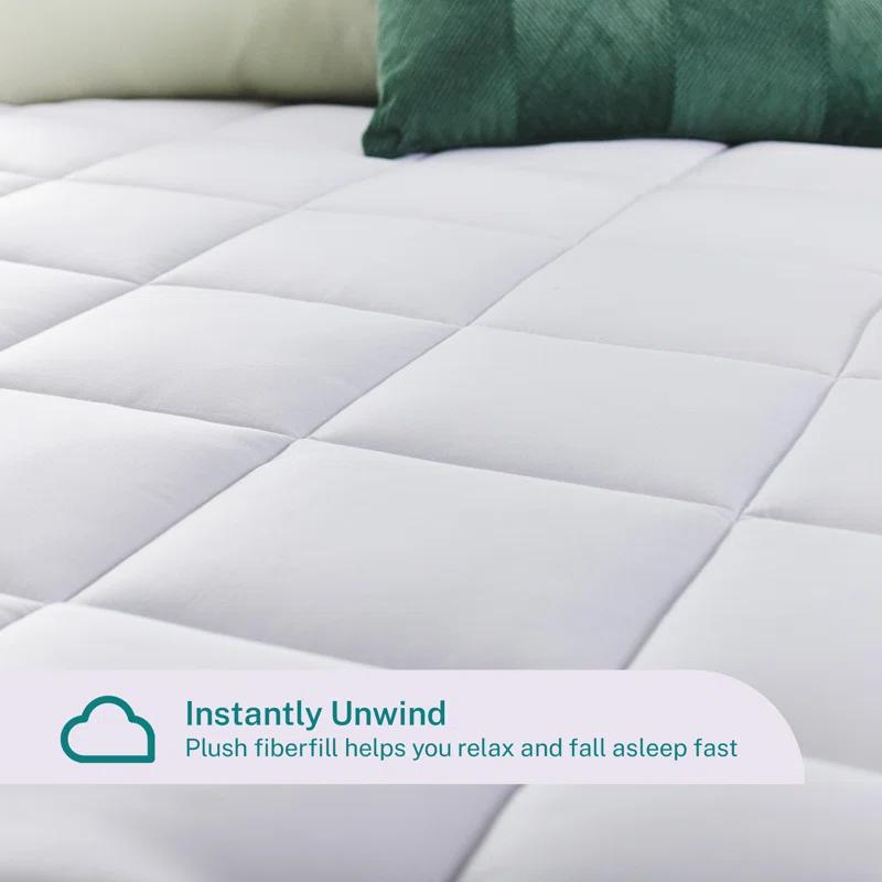 Sleep Innovations 4'' Gel Memory Foam Mattress Pad