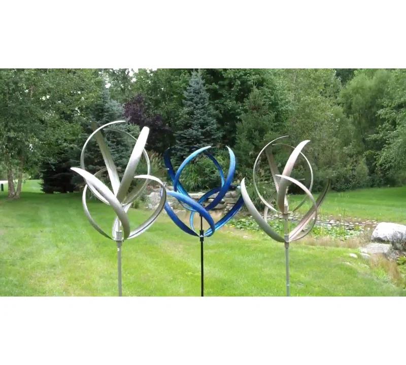 Latitude Run® Grovesend Metal Abstract Rotator