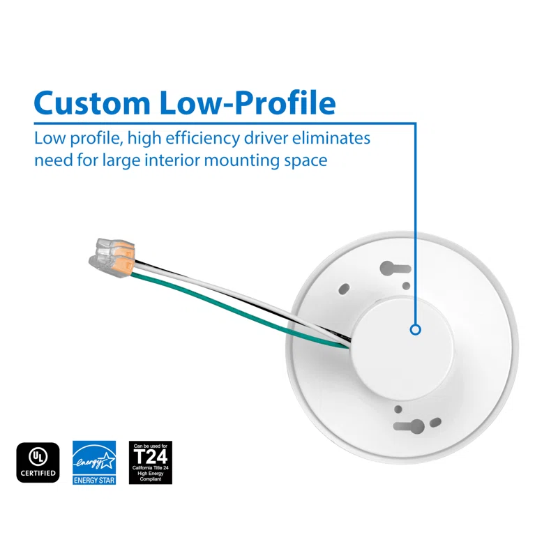 DLFv3 Round 5'' Dimmable LED Canless Recessed Lighting Kit