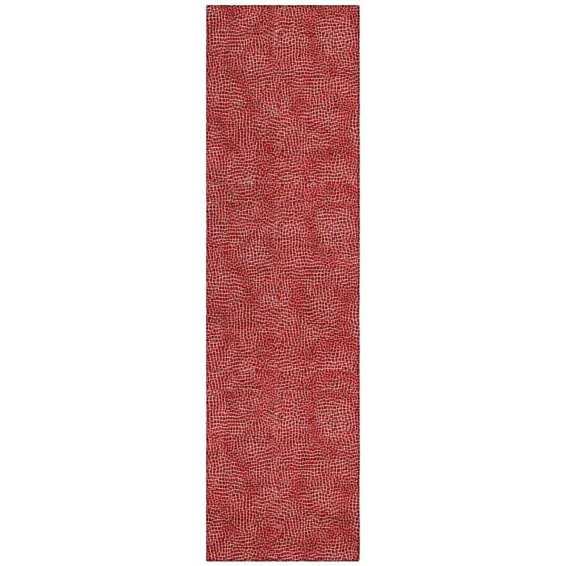 Machine Washable Indoor/Outdoor Chayden ACN1057 Red Rug