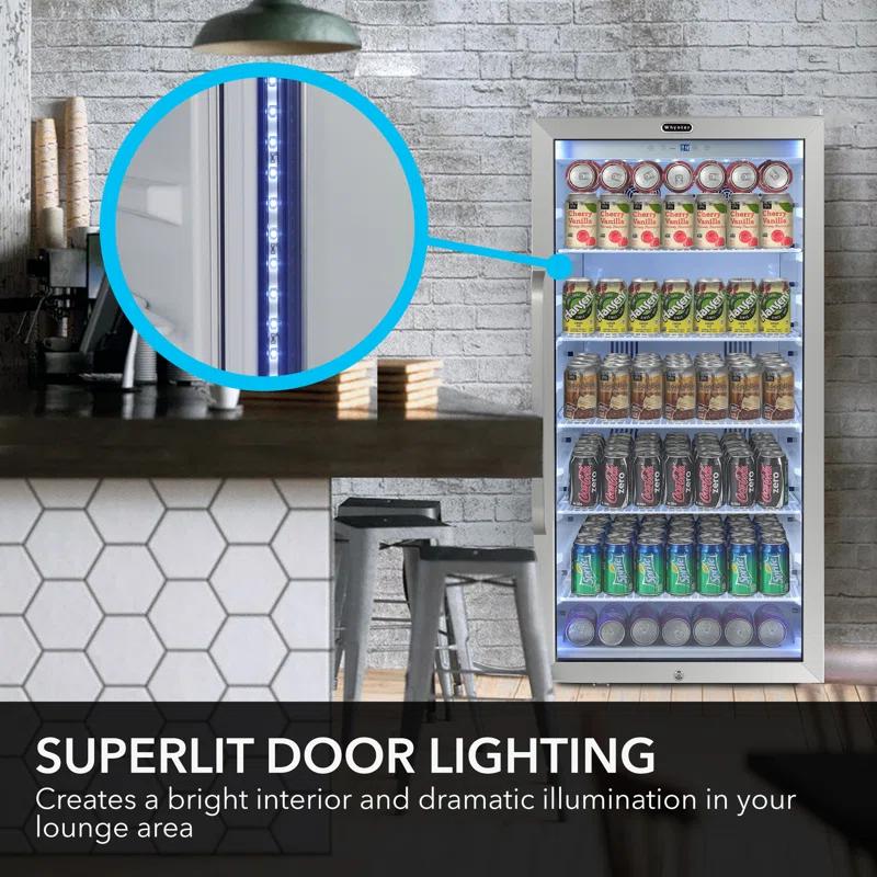 Whynter Whynter 8.1 cu.ft. 231 Cans Beverage Refrigerator with Superlit Door