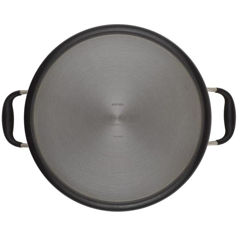 Anolon Anolon Advanced Home Hard Anodized Nonstick Stockpot With Lid, 10 Quart