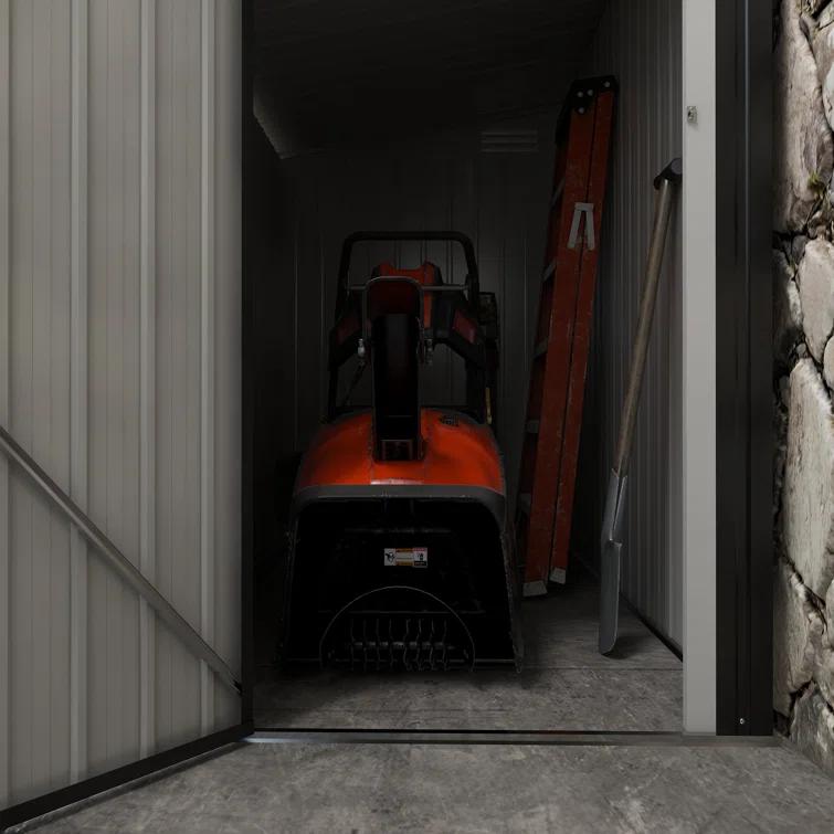 Outsunny Metal Lean-to Storage Shed
