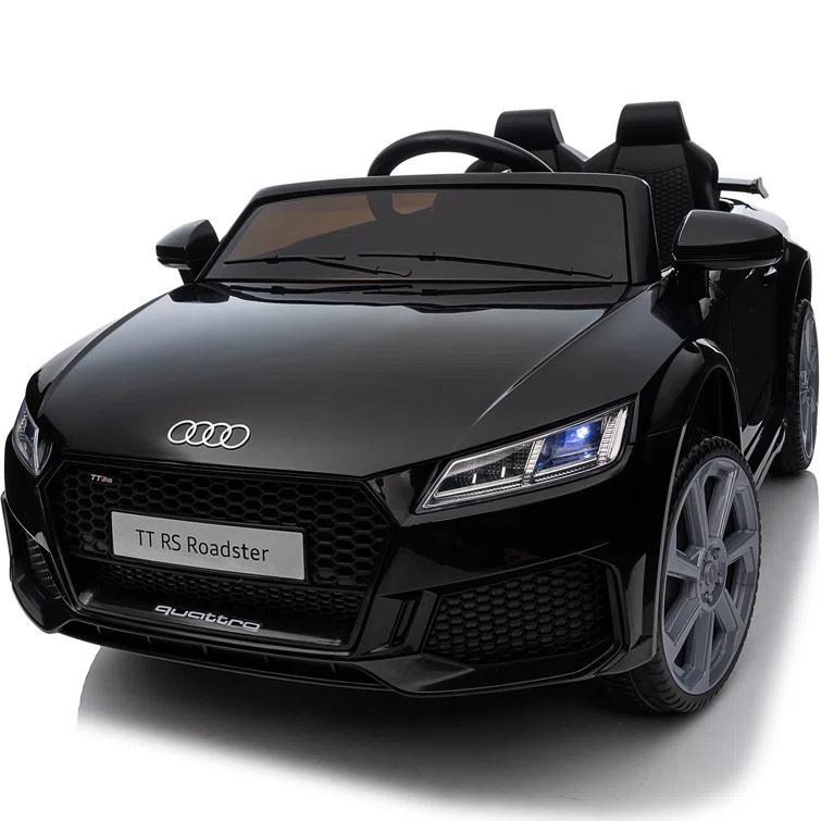 Outfunny Electric Car for Kids, Licensed Audi 6V Ride on Toy Car for Toddlers with Remote, Bluetooth