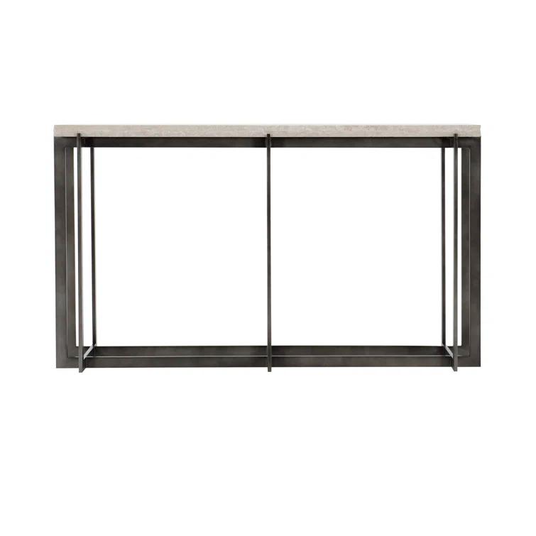 Hathaway 57.13'' Stone Console Table
