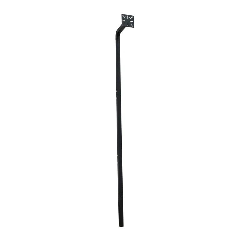 ALEKO 60.8'' H x 3.9'' W Black Metal Fencing Kits