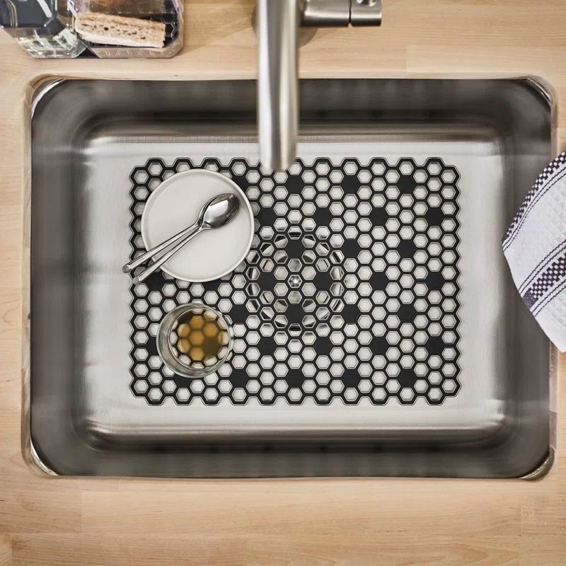 HEXA Kitchen Sink Non-Slip Plastic Drain Tray