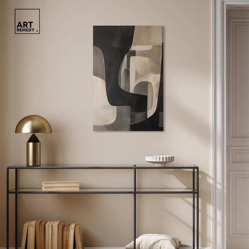 Art Remedy Portal Canvas Modern Neutral Wall Art by Art Remedy