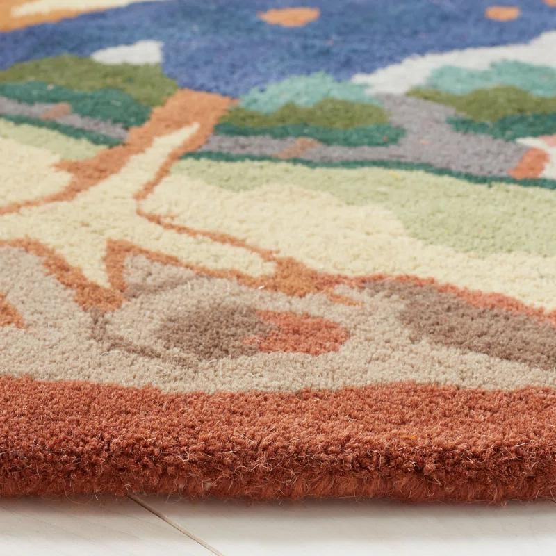 Safavieh Novelty Hand Tufted Wool Animal Print Rug