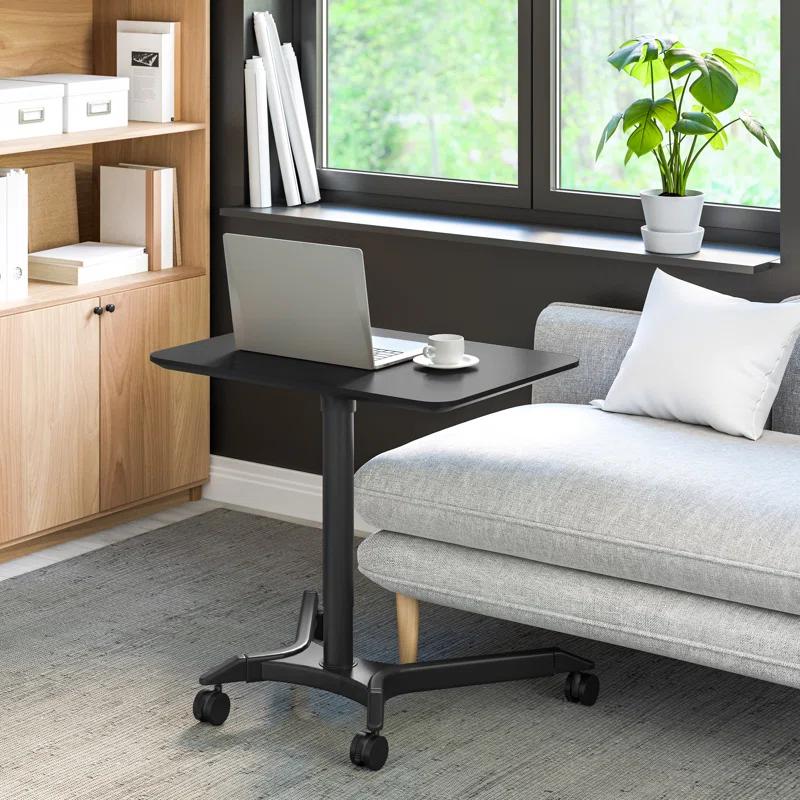 Seville Classics AIRLIFT® airLIFT 28" W Adjustable Height Rolling Laptop Desk Stand
